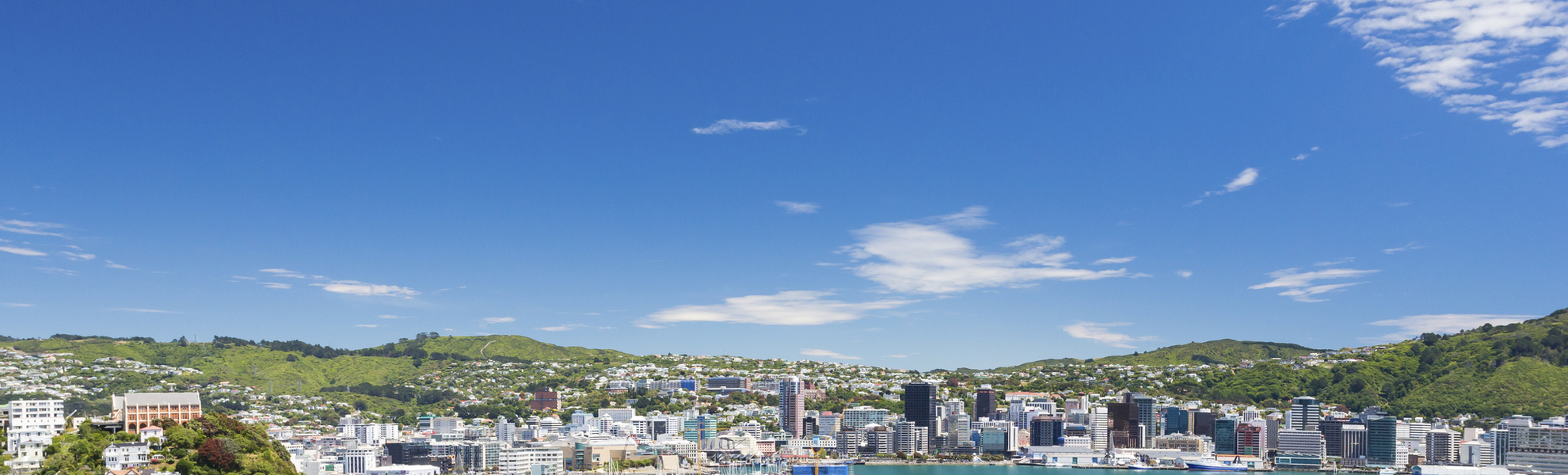 Bucht von Wellington, Neuseeland