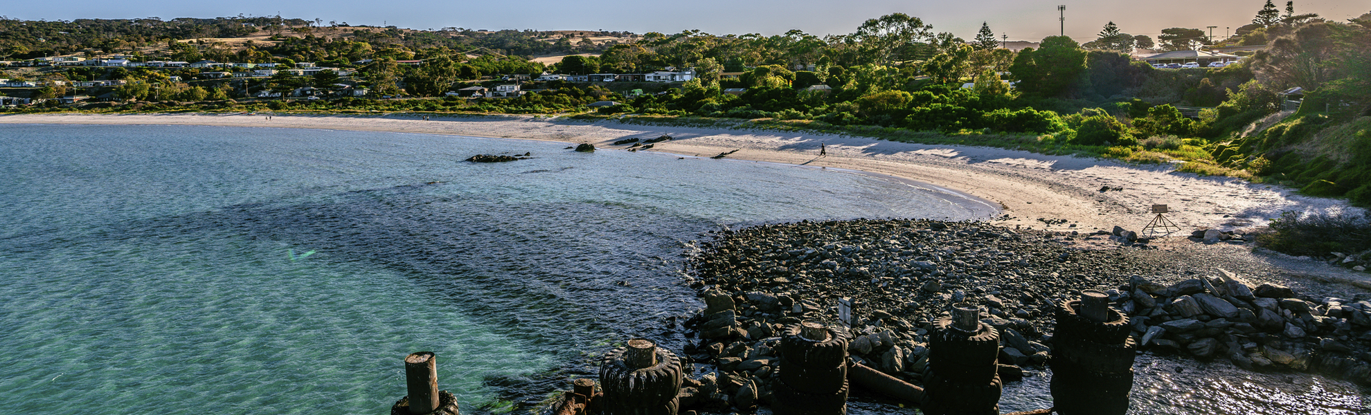 Bucht von Penneshaw, Australien