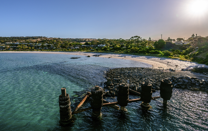 Bucht von Penneshaw, Australien