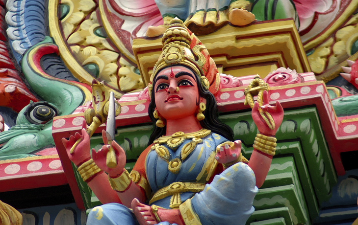 Tamil Tempel in Port Louis, Madagaskar