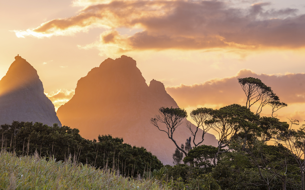 Landschaft Mauritius Süd