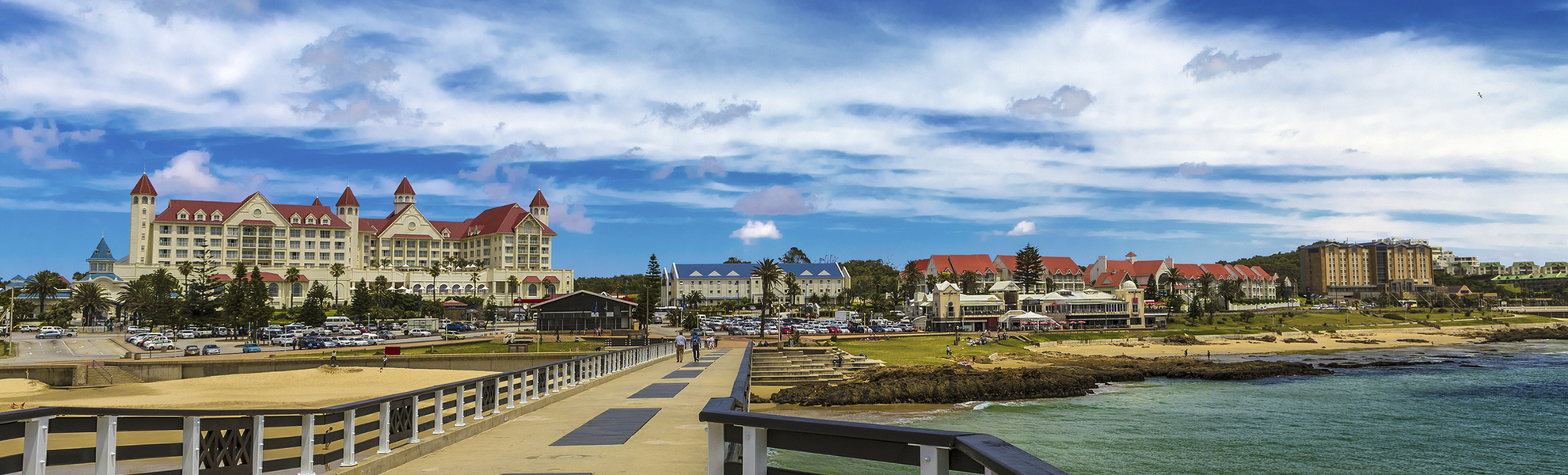 Pier in Port Elizabeth, Südafrika