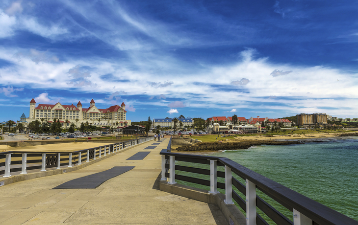 Pier in Port Elizabeth, Südafrika
