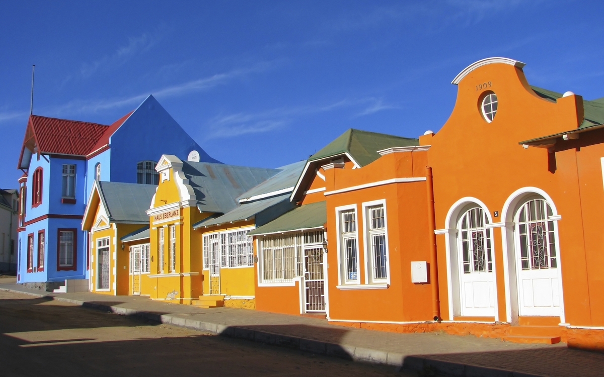 Bunte Haeuser, Namibia