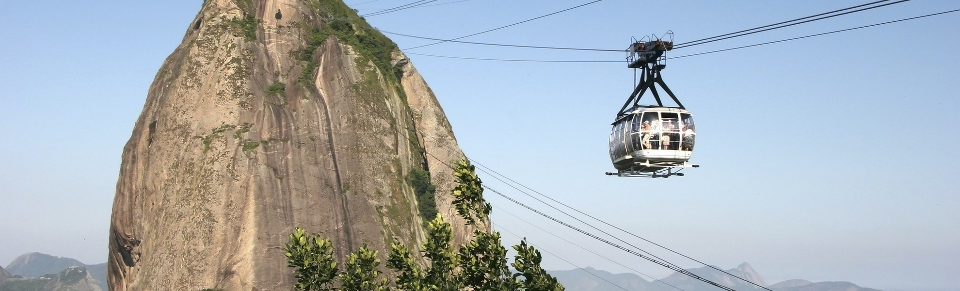 Seilbahn auf dem Zuckerhut bei Rio de Janeiro, Brasilien