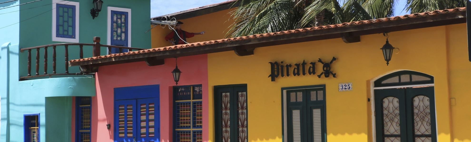 Häuser in Fortaleza, Brasilien