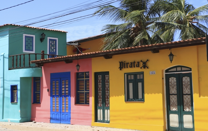 Häuser in Fortaleza, Brasilien