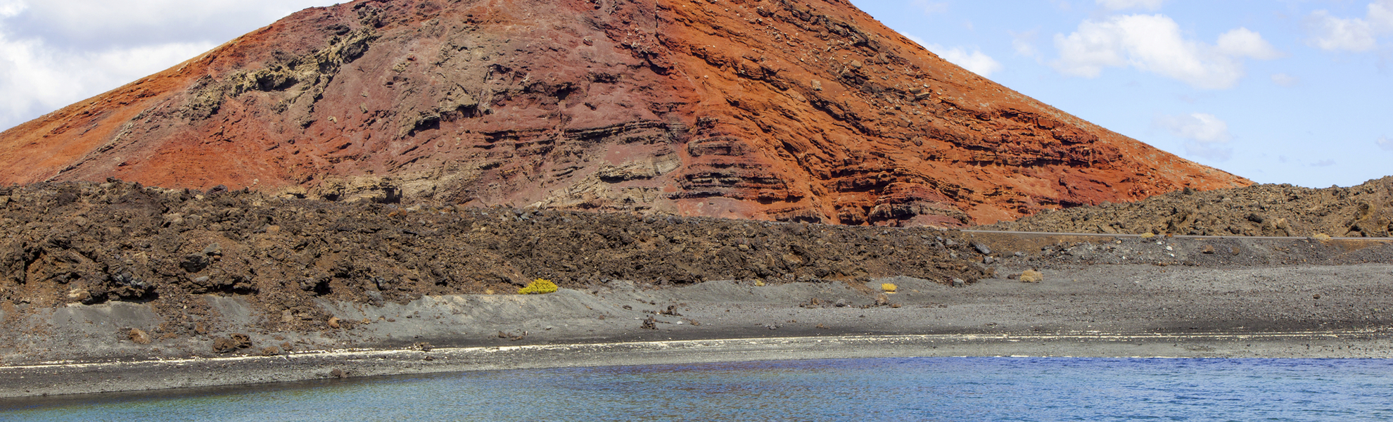 Vulkan im Nationalpark Timanfaya auf Lanzarote, Spanien