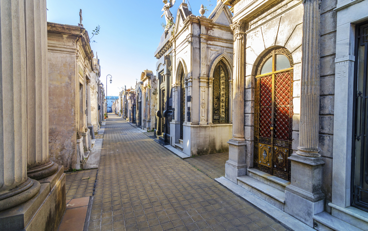 Friedhof La Recoleta in Argentinien