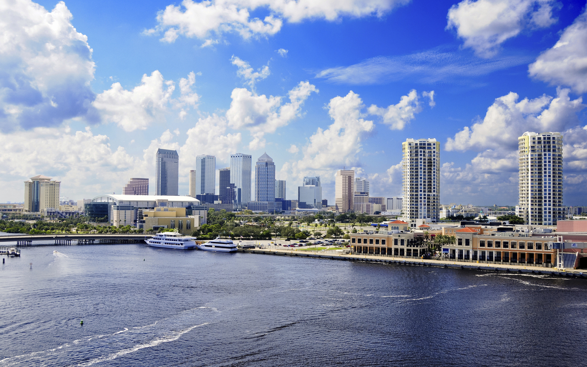 Skyline von Tampa, USA