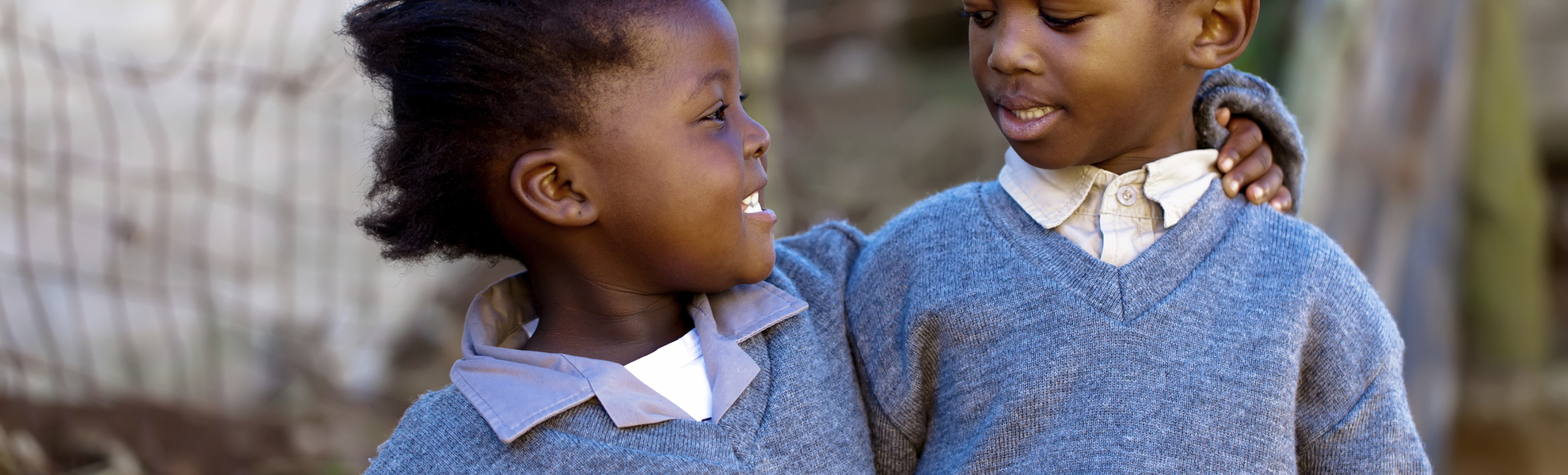 Kinder aus Südafrika