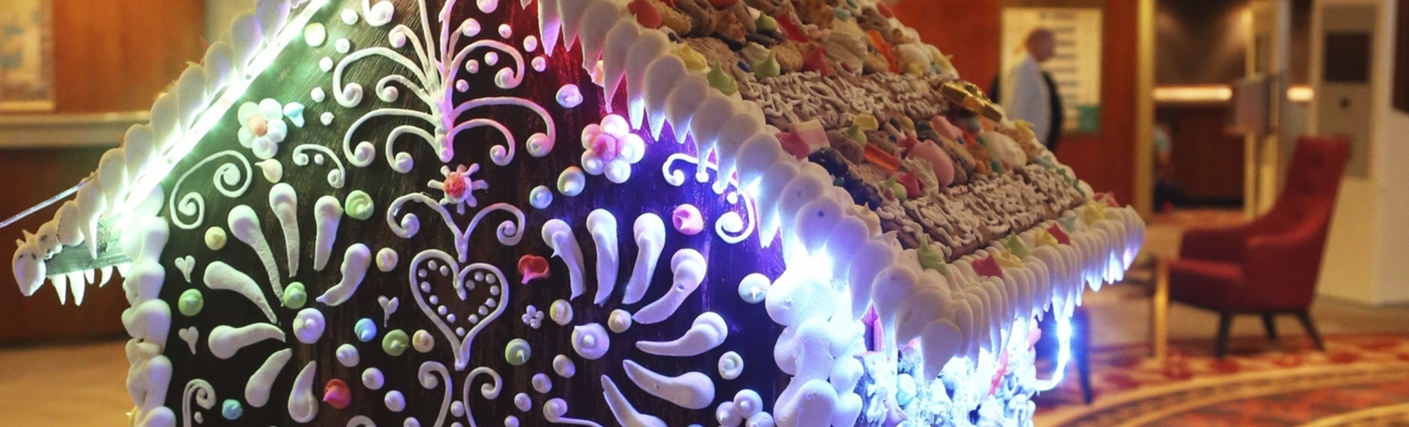 weihnachtliche Stimmung auf MS Artania