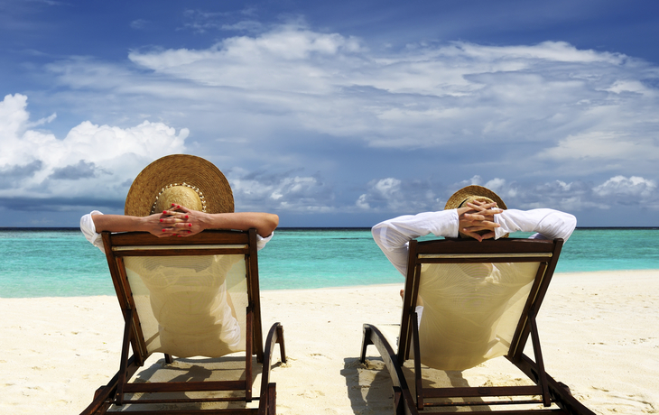 Strand der Malediven