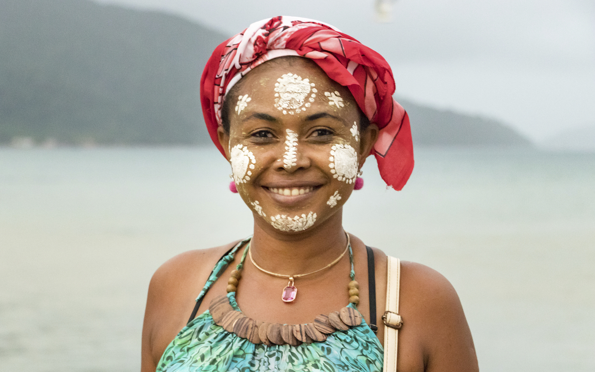 Frau aus Madagaskar