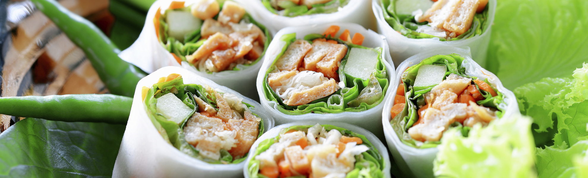 Asiatische Sommerrolle