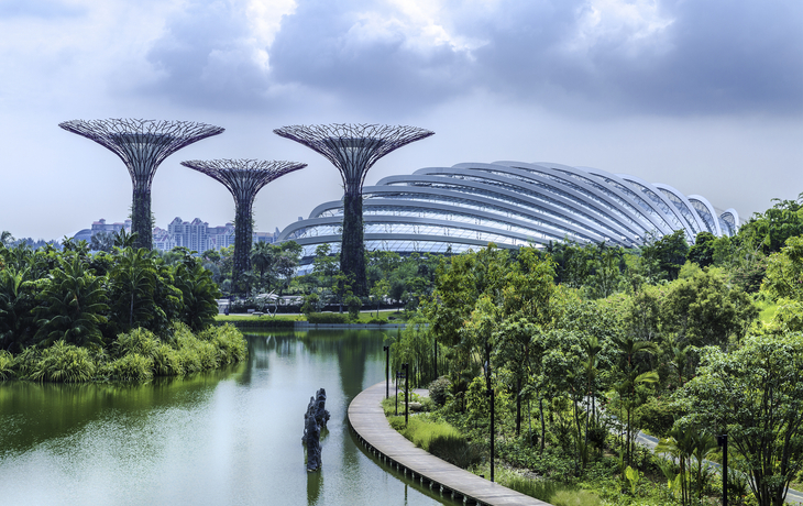 Gardens by the Bay in Singapur