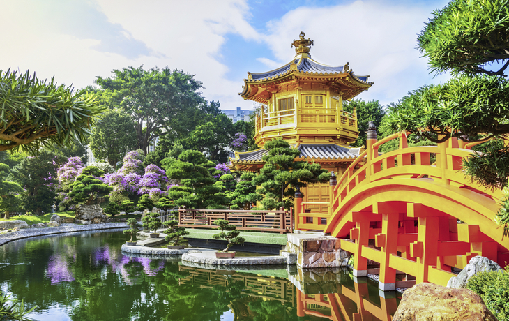 Nan Lian Garten auf Kowloon, Hongkong, China