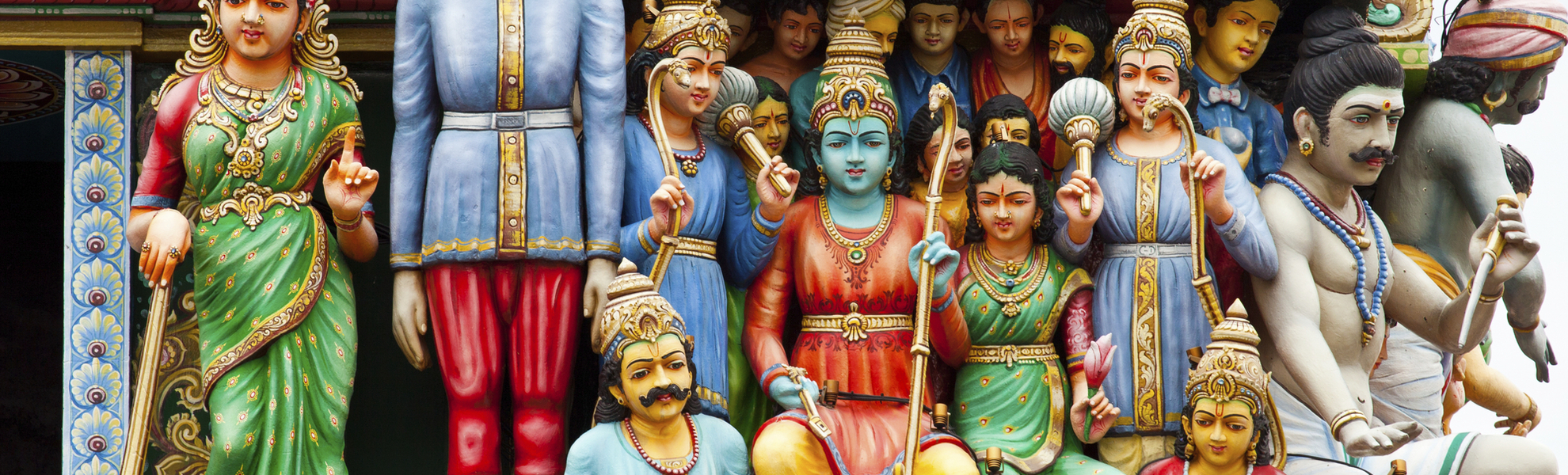 Sri Mariamman Tempel von 1827 ist der älteste Hindu-Tempel Singapurs