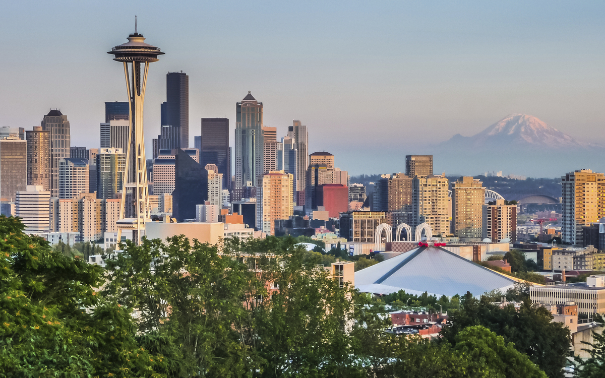 Skyline von Seattle, USA