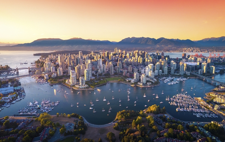 Vancouver bei Nacht