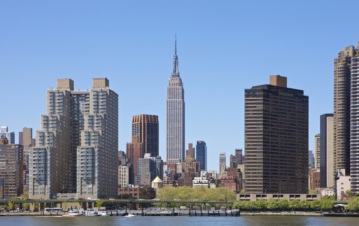 Skyline New Yorks mit Empire State Building, USA