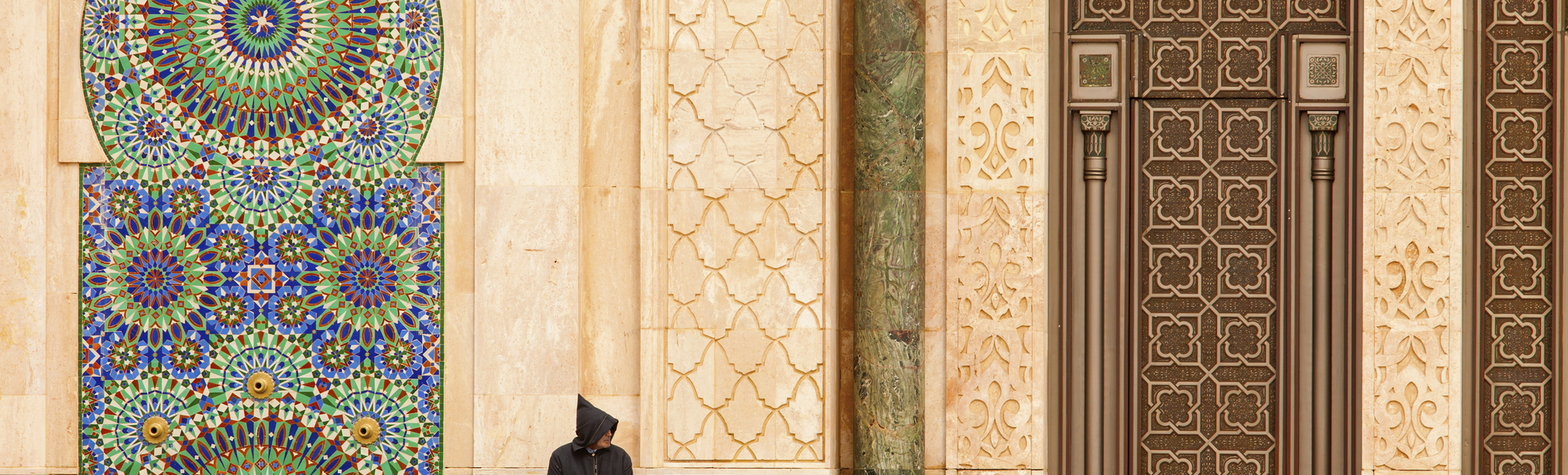 Hassan-Moschee in Casablanca, Marokko