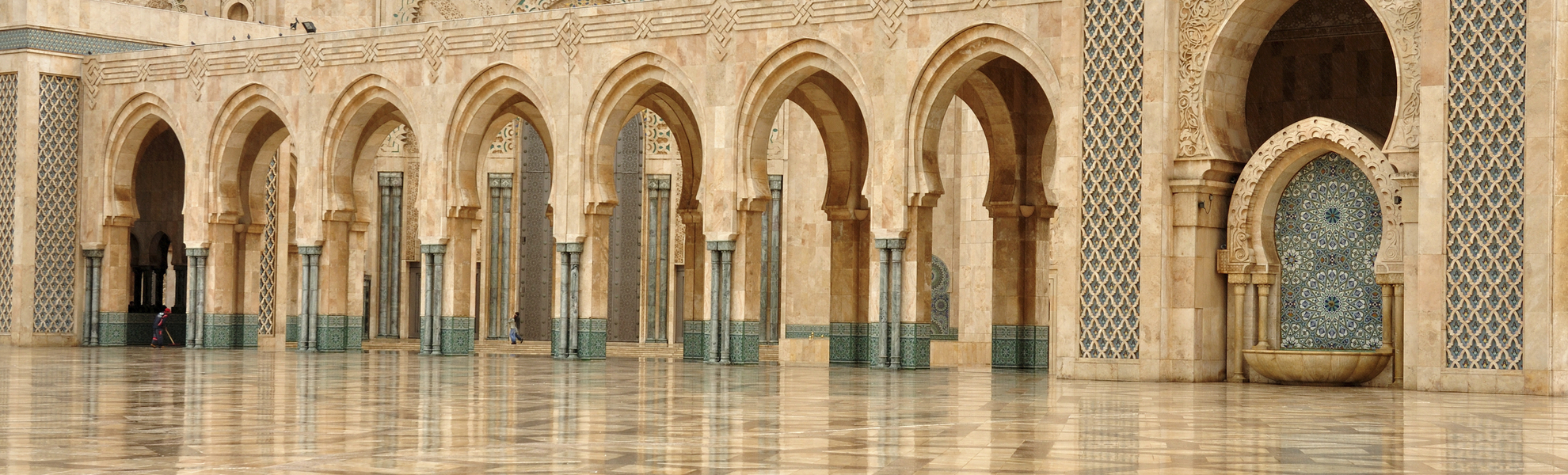 Hassan ll. Moschee in Casablanca, Marokko
