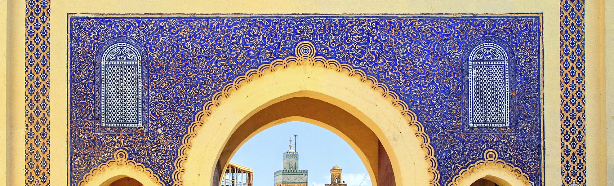 Stadttor in Fes, Marokko