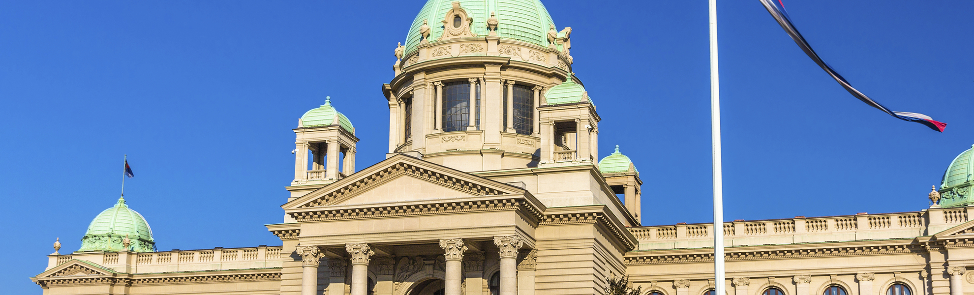Haus der Nationalversammlung in Belgrad, Serbien