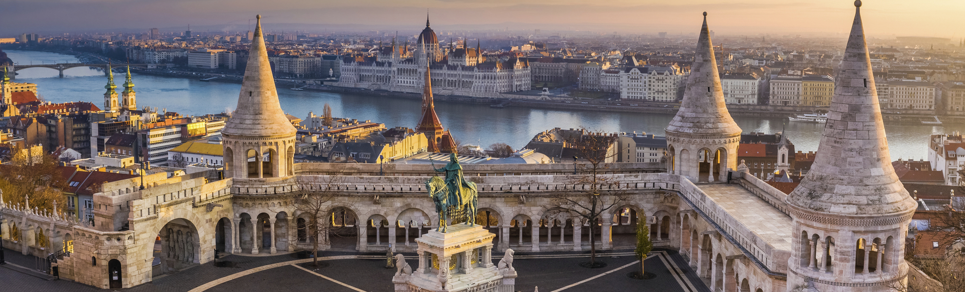 Die Fischerbastei in Budapest, Ungarn