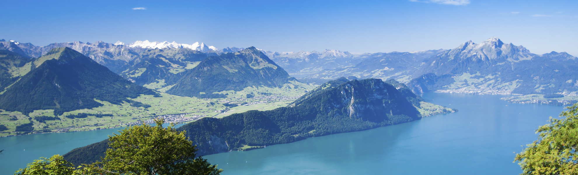Blick auf den Vierwaldstaettersee, Schweiz