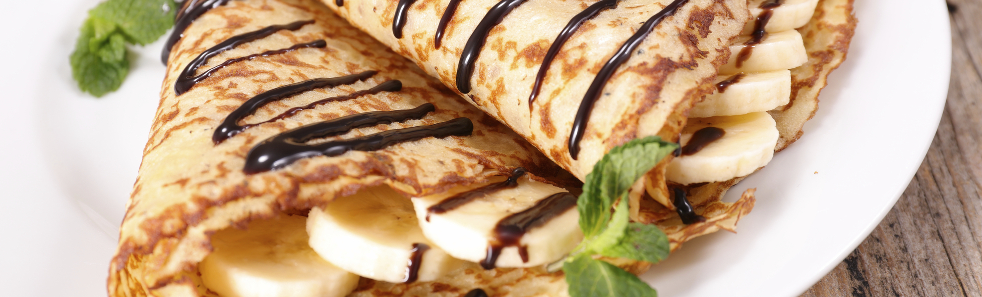 Crepes mit Nutella und Banane