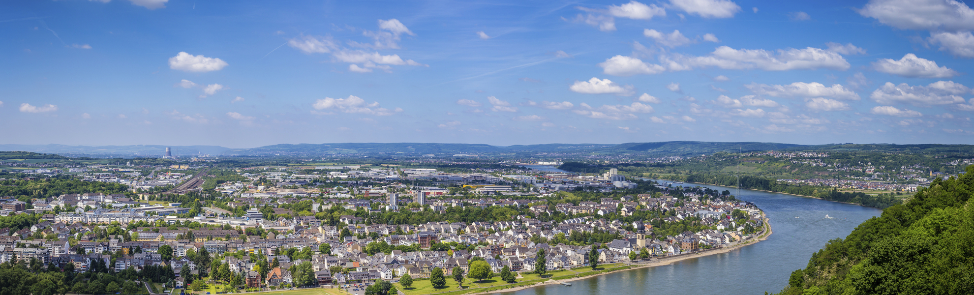 Panorama Koblenz