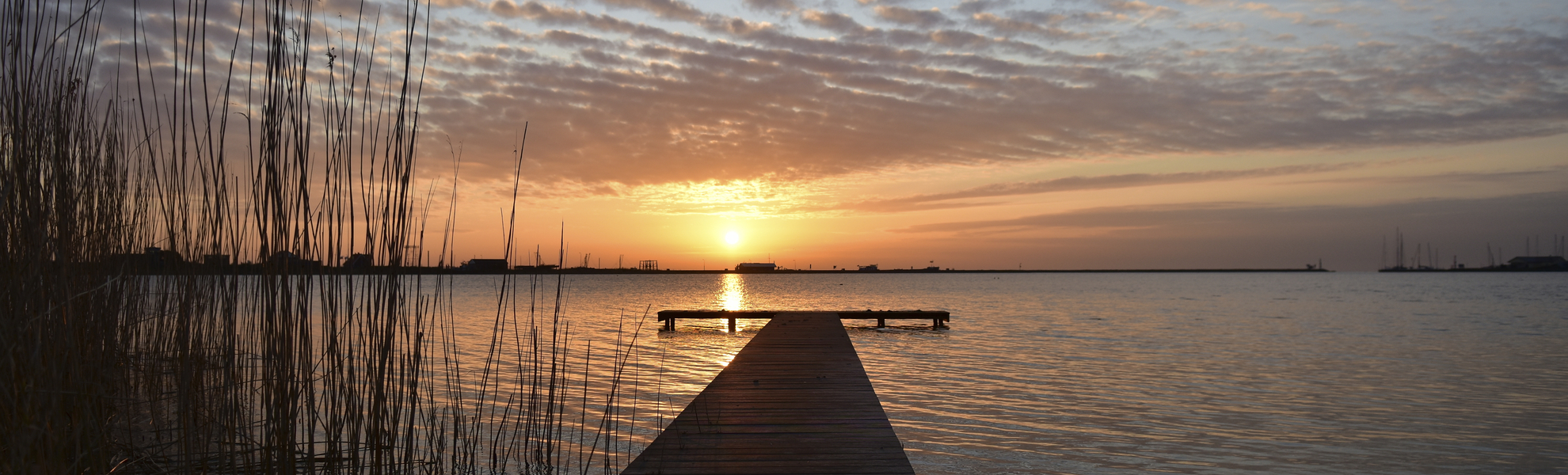 Sonnenuntergang am Ijselmeer