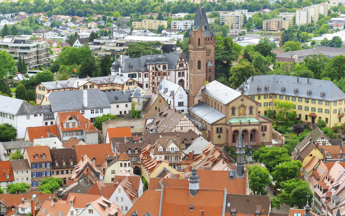 Panorama von Mannheim, Deutschland