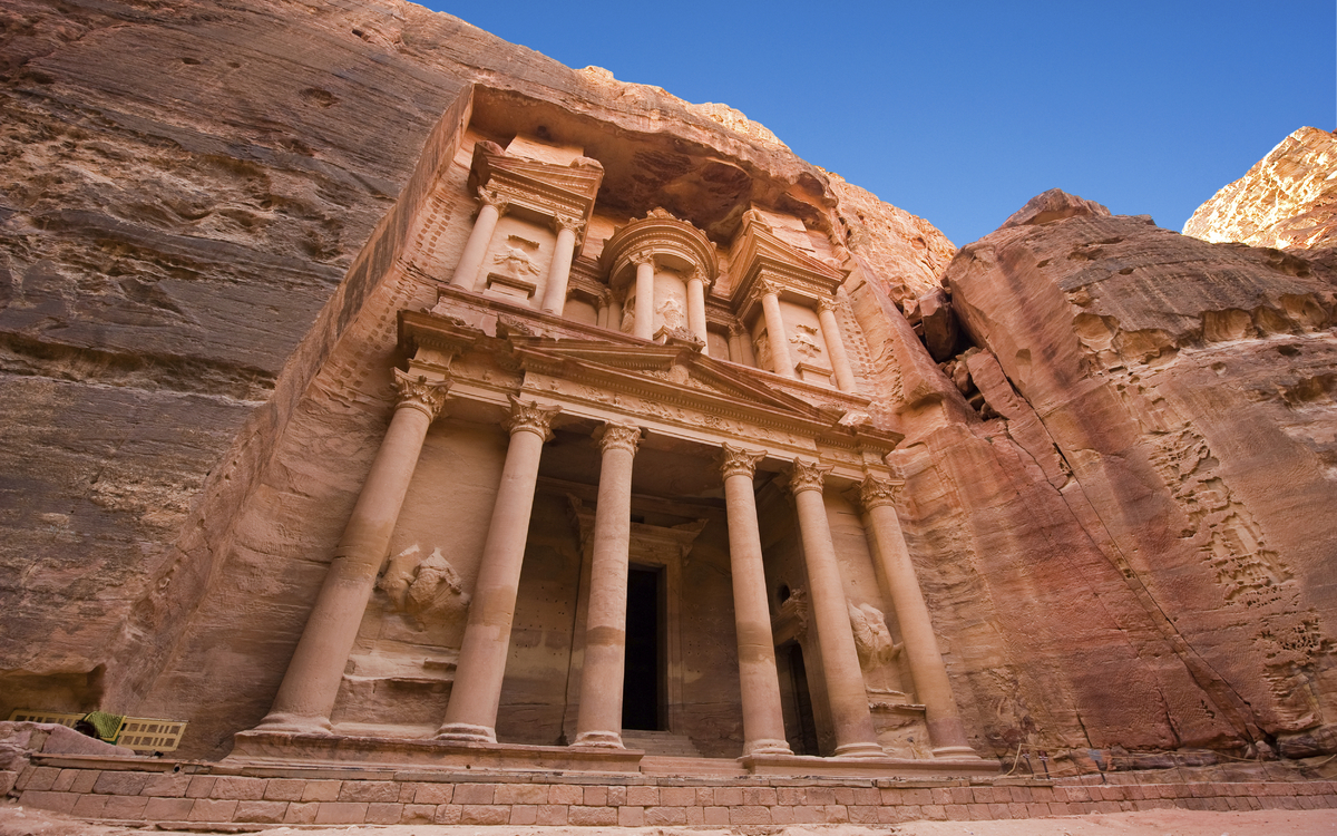 Schatzhaus, Felsenstadt Petra, Jordanien