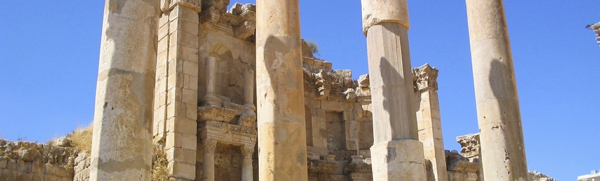 Anike Stadt Jerash, Jordanien