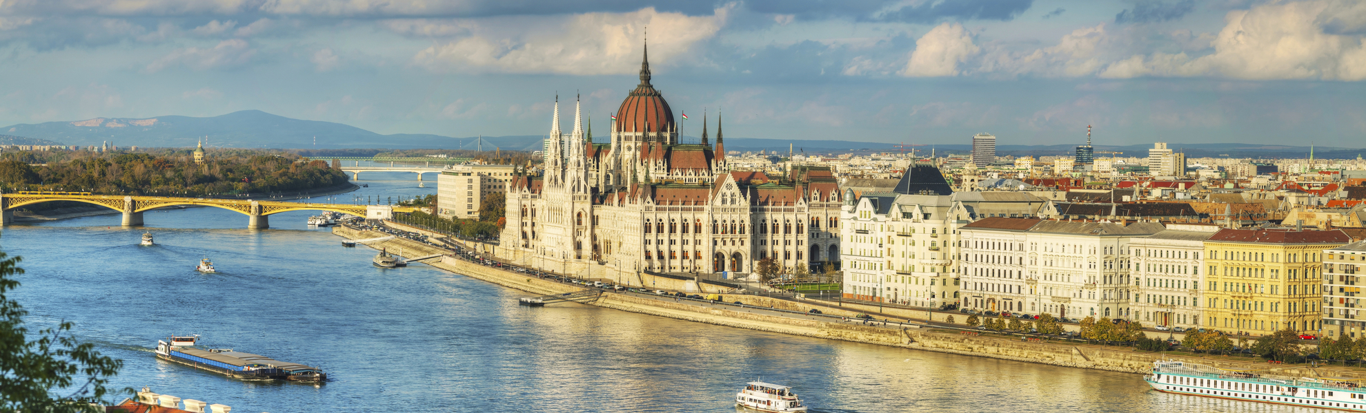 Budapest an der Donau, Ungarn