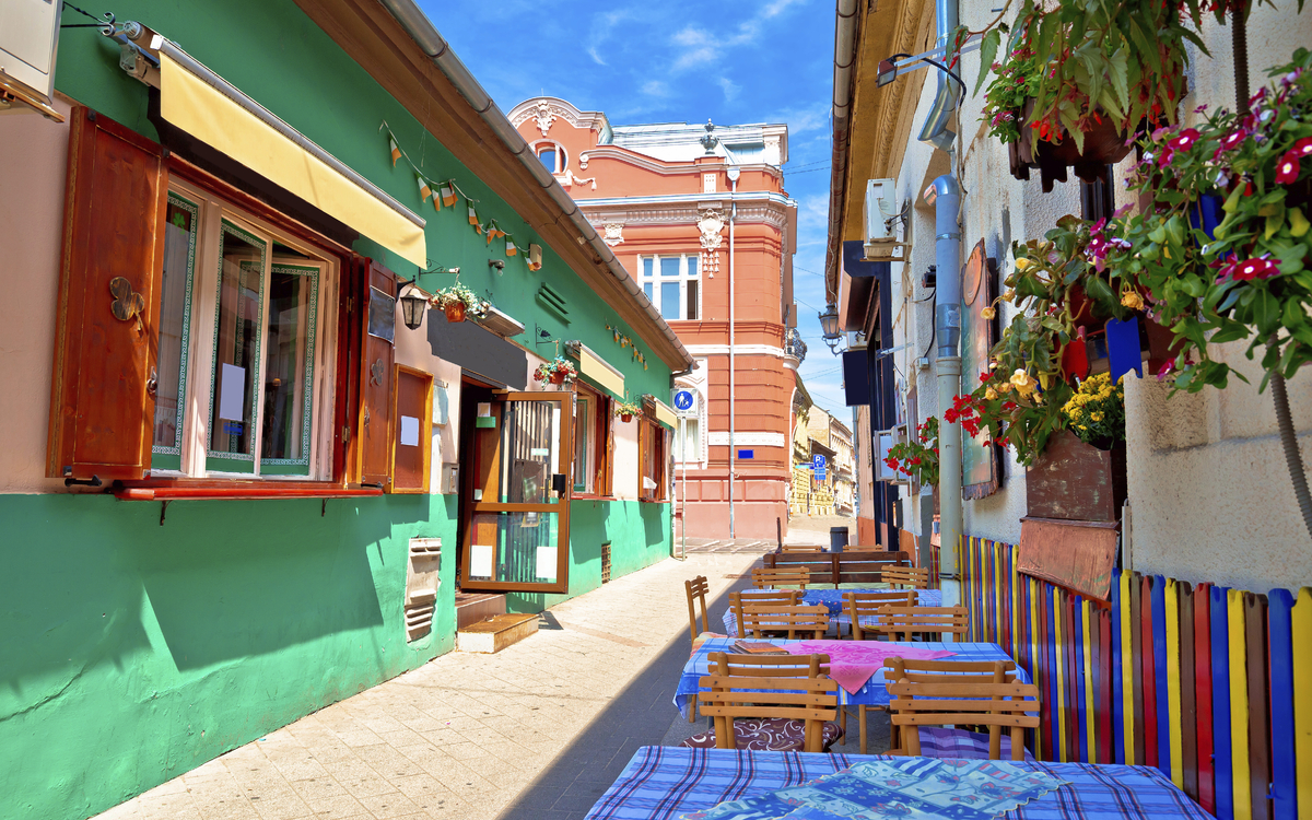 Restaurant in Novi Sad, Serbien
