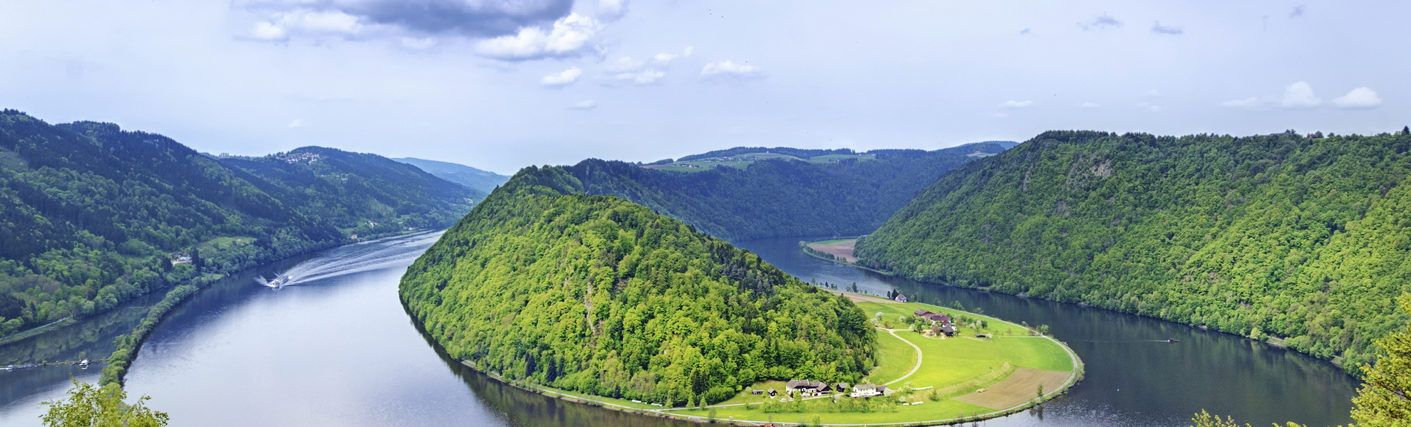 Panorama der Donauschleife, Deutschland