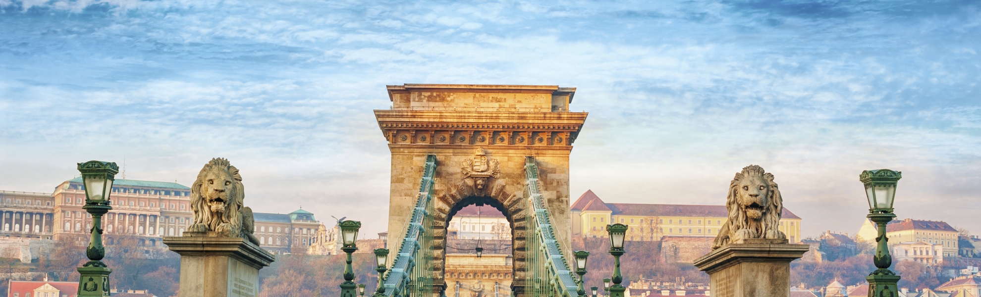 Freiheitsbrücke in Budapest, Ungarn