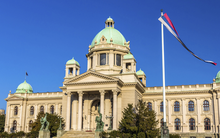 Haus der Nationalversammlung in Belgrad, Serbien