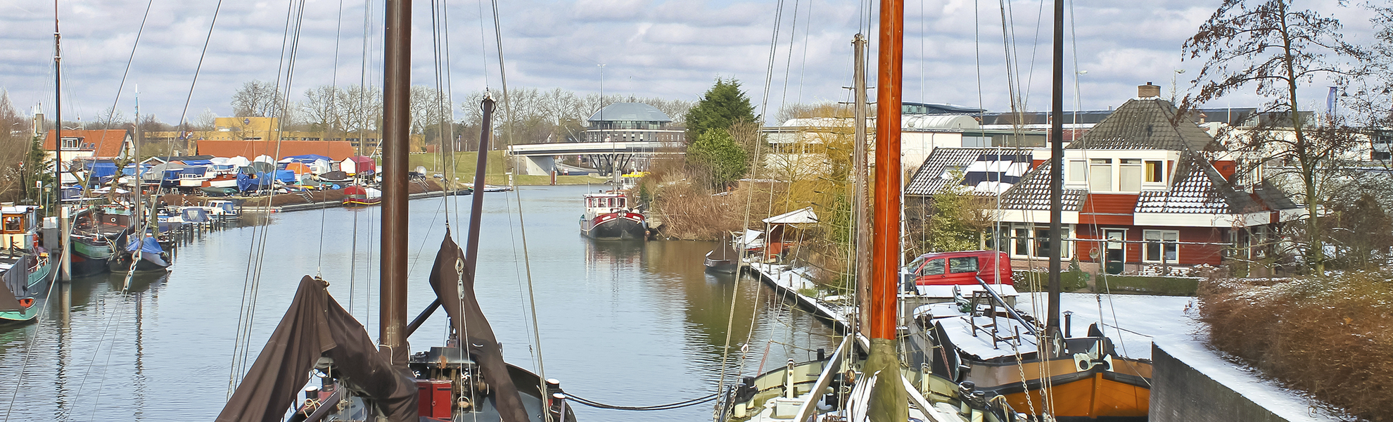 Segelschiff in Gorinchem, Niederlande