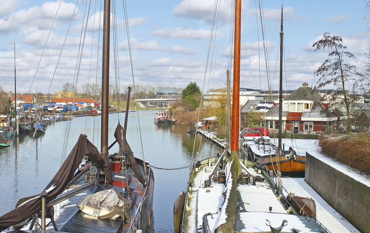 Segelschiff in Gorinchem, Niederlande