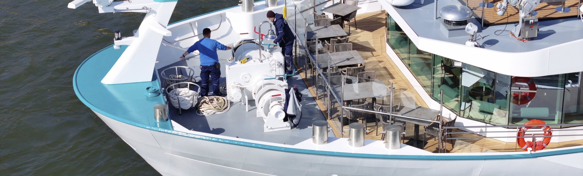 MS Aurelia auf dem Rhein