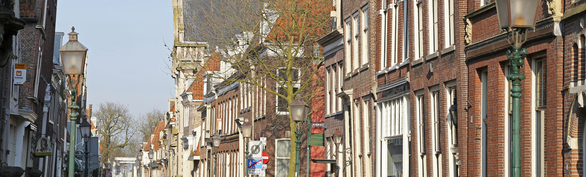 Gasse in Hoorn, Niederlande