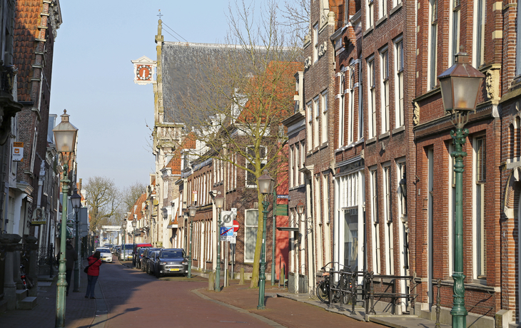 Gasse in Hoorn, Niederlande