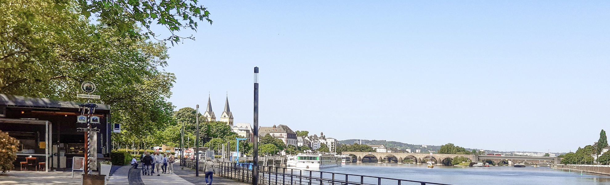 Promenade in Koblenz
