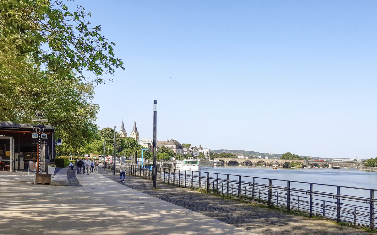 Promenade in Koblenz