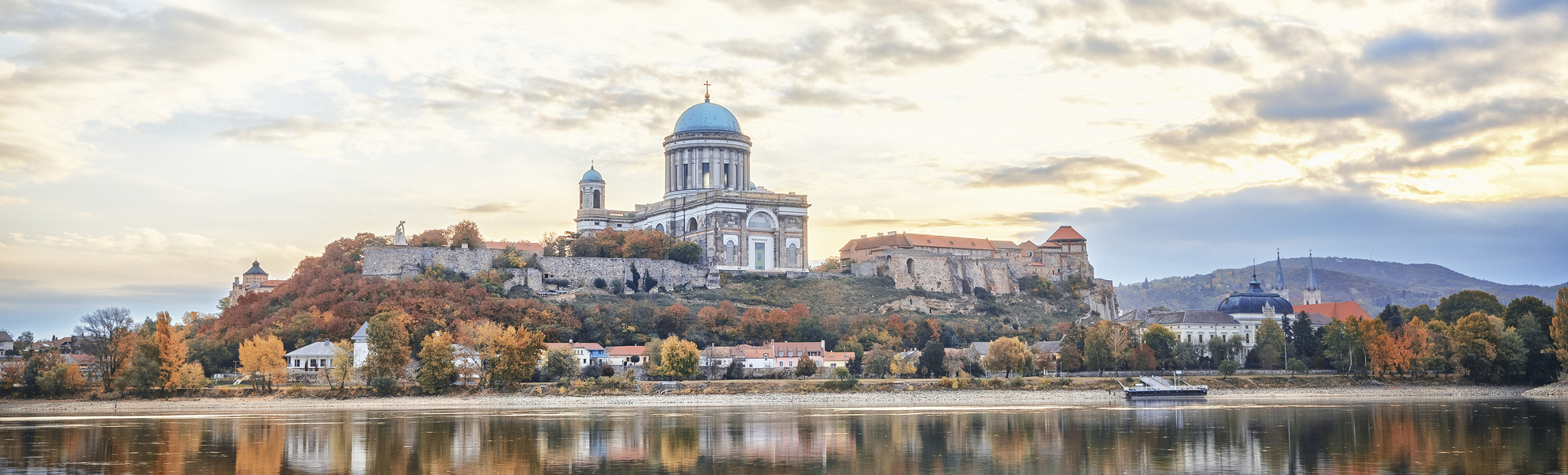 Panorama von Esztergom, Ungarn